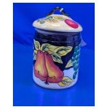 Casa Vero Hand Painted Fruit Canister