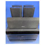 5-Speaker Surround Sound System with Receiver