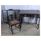 Vintage Style Barley Twist Vanity Set