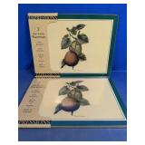 Impressions Pear Placemats Set