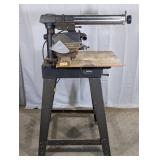 Sears Craftsman 10-Inch Radial Arm Saw with Stand
