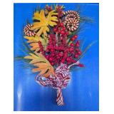 Artificial Fall Berry Pine Swag Decoration