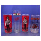 Vintage Restaurant and Pepsi Collector Glasses
