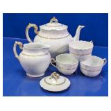 Haviland Limoges Tea Set with Cups