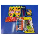 Crayola, BIC, and Elmer