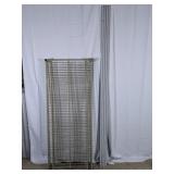 Metal Wire Grid Panels w/ Pipes