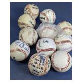 Assorted Autographed Baseballs