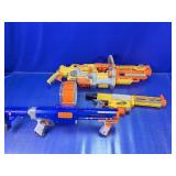 Nerf Foam Dart Blasters & Drum Magazine