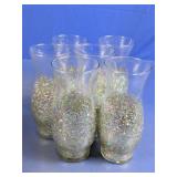 Glitter Glass Tumblers Set