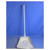 Industrial Long-Handled Metal Dustpan