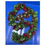 Holiday Faux Greenery Wreath & Picks Set