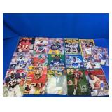 Beckett Football Magazines Lot