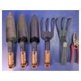 Garden Hand Tools & Pruners Lot