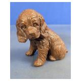 Charming Vintage Spaniel Puppy Figurine