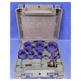 Kobalt Bi-Metal Hole Saw Set with Case
