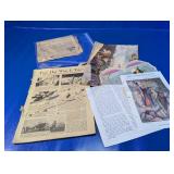 (5+) Assorted Vintage Paper Ephemera