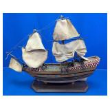 Decorative Wooden Model Sailing Ship