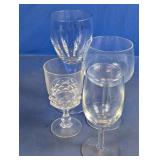 Assorted Stemware Glass Collection