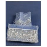 Set of Silver-Tone Solar Panel Z-Brackets