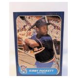 2ND YR CARD 1986 FLEER HOF KIRBY PUCKETT