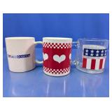 Rodeo Houston & Patriotic Coffee Mugs