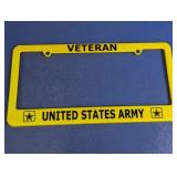 US Army Veteran License Plate Frame