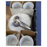 Vintage Demitasse Cup & Plate Set