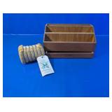 Wooden Desk Organizer & Altus, OK Cotton Bale