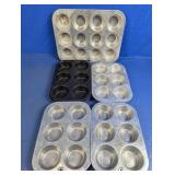 Assorted Vintage Muffin and Cupcake Pans