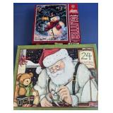 (2) MasterPieces Holiday Jigsaw Puzzle Set