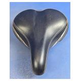 Padded Bicycle Saddle with Spring Suspension