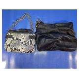 (2)Vintage Tommy Hilfiger & Express Handbag Duo