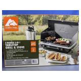 Ozark Trail 2-Burner Tabletop Grill & Stove