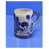 Vintage Blue Gray Stoneware German Salt Glaze