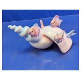 (1) A. Camarena Mexico Seashell Fish Sculpture