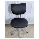 (1) Armless Rolling Office Chair