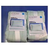 (2) Room Essentials Microfiber Pillow Shams