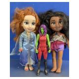 Assorted Character Dolls & Action Figure