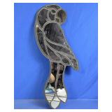 Parrot Shaped Wall Mirror Decor