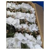 Faux Floral Christmas Pine Picks