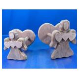 Wooden Angel Wall Decor