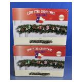 Lonestar Christmas Garland 5 Ft