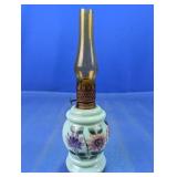 Antique English Green Opaline Miniature Kerosene