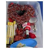 Holiday Decor & Assorted Items Lot