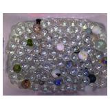 Large Assorted Glass Marble Collection