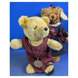 (2)Caesars Palace Toga Teddy & Coca-Cola Bear Lot