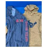 (2)Houston Texans Youth Hoodie Duo