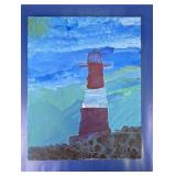 Lighthouse Acrylic Painting on Canvas