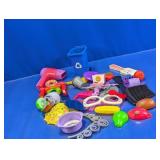 Assorted Plastic Toy Accessories & Play Food