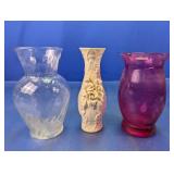 Assorted Decorative Vases Lot